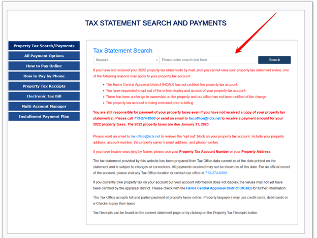 harris-county-property-tax-website